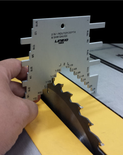 Setup Table Saw Blades