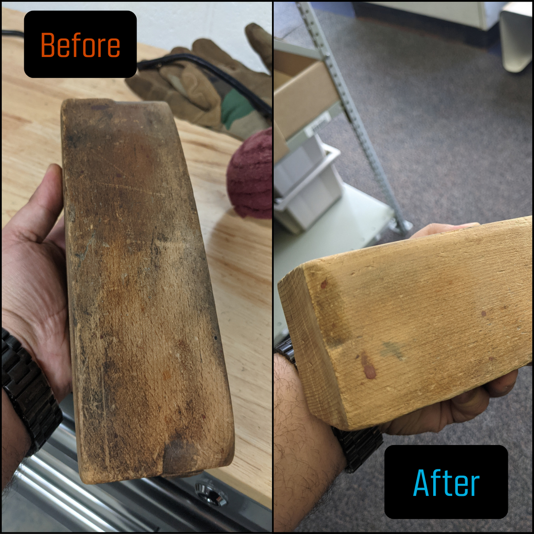 Topes de taladro abrasivos no tejidos de 7 piezas, montados en vástago de 1/4 de pulgada - Verde - Mediano