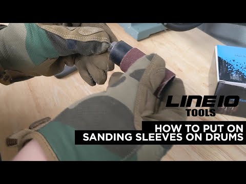 Juego de fundas y tambores de lijado de 28 piezas - 2 pulgadas de largo