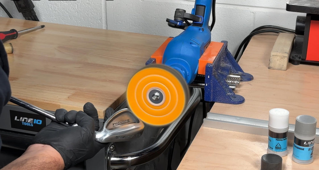 Kit de rueda pulidora de metal para taladro, con compuesto de pulido de 3 pasos