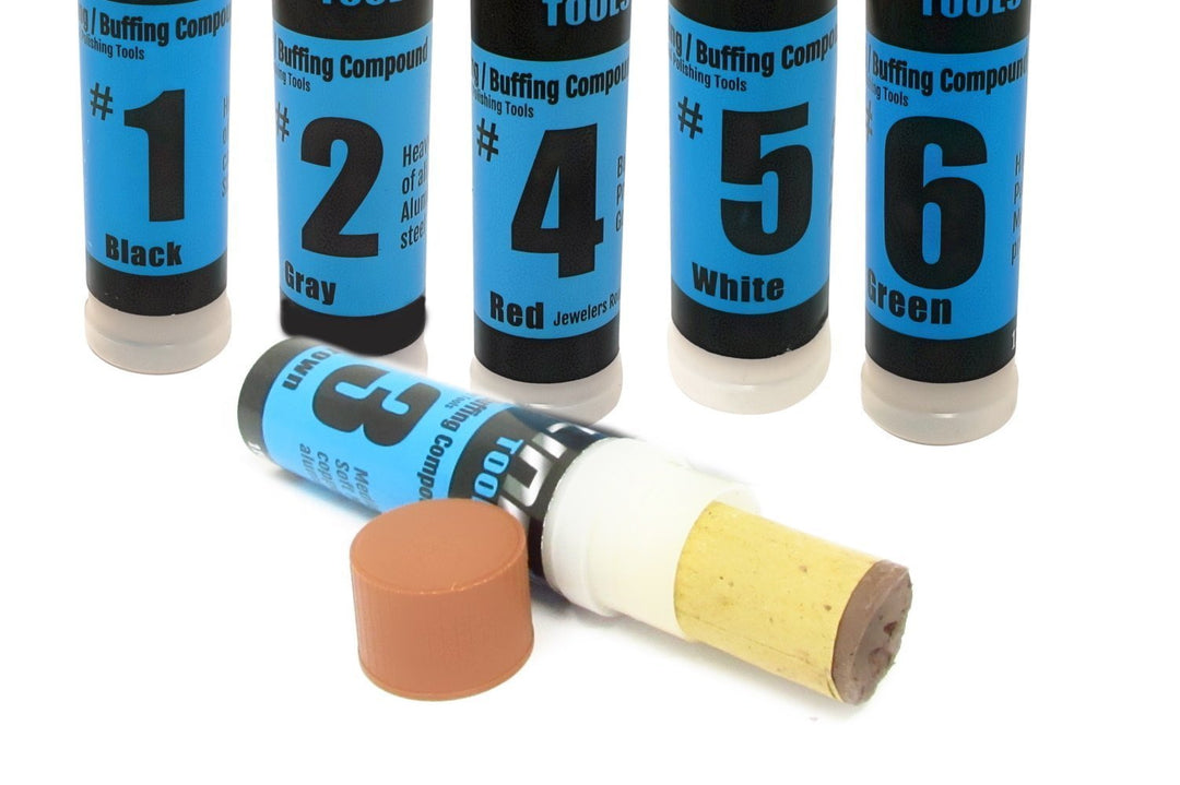 Metal Polishing Buffing Compound Bar Kit