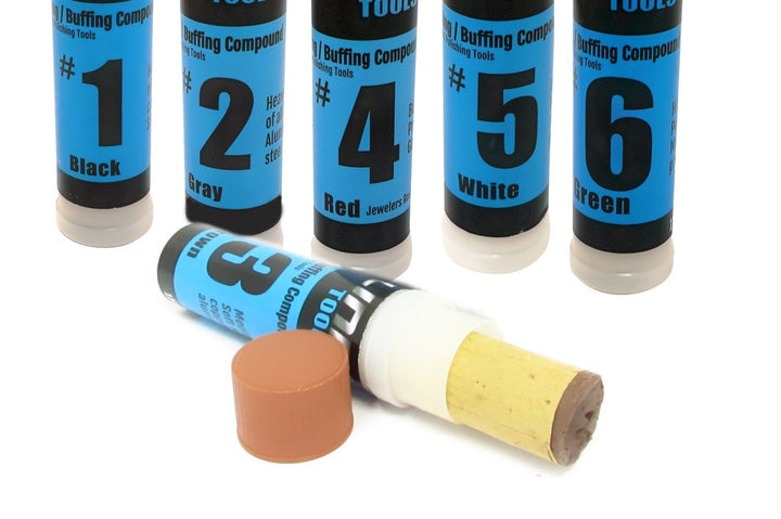 Metal Polishing Buffing Compound Bar Kit