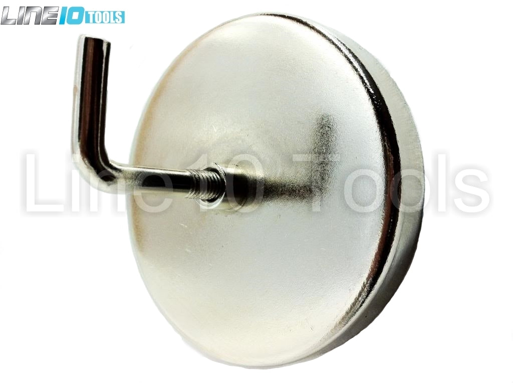 3 inch Industrial Magnet Hook Holds 40Lb [18kg] - LINE10 Tools