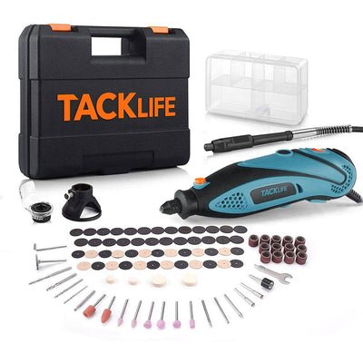 Variable Speed Rotary Tool with Case, Bits and Attachments