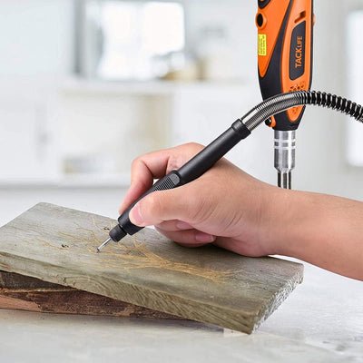 Variable Speed Rotary Tool with Case, Bits and Attachments